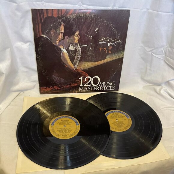 120 Music Masterpieces Highlights (Vinyl, 1971, 2x LP) Columbia House DMS 835-83 - Picture 2 of 12